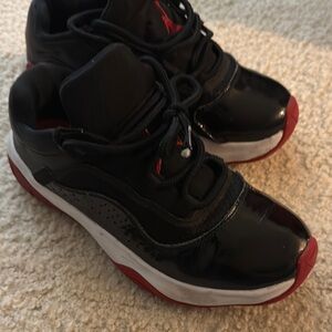 Nike Black and Red Sneakers